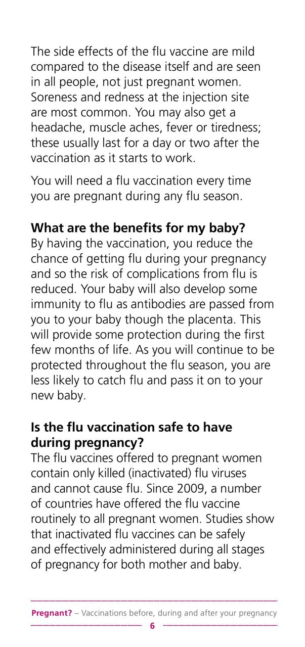 Pregnant Immunisations p5