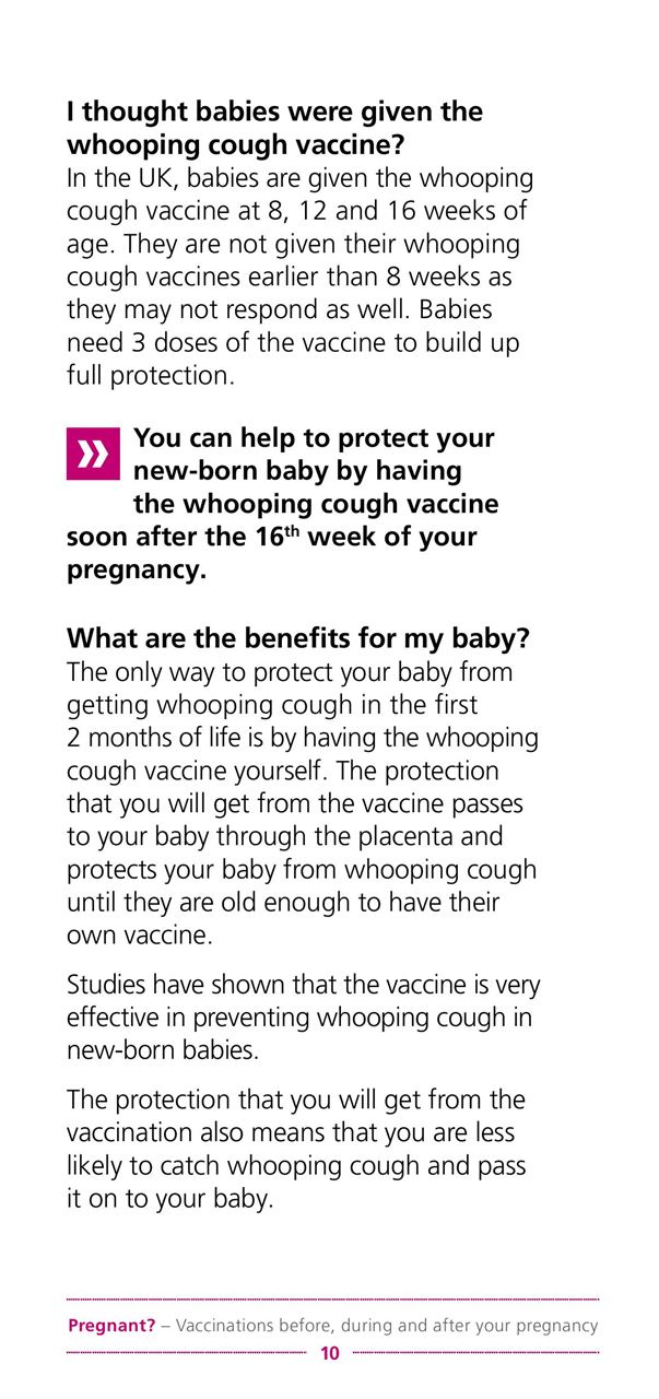 Pregnant Immunisations p9