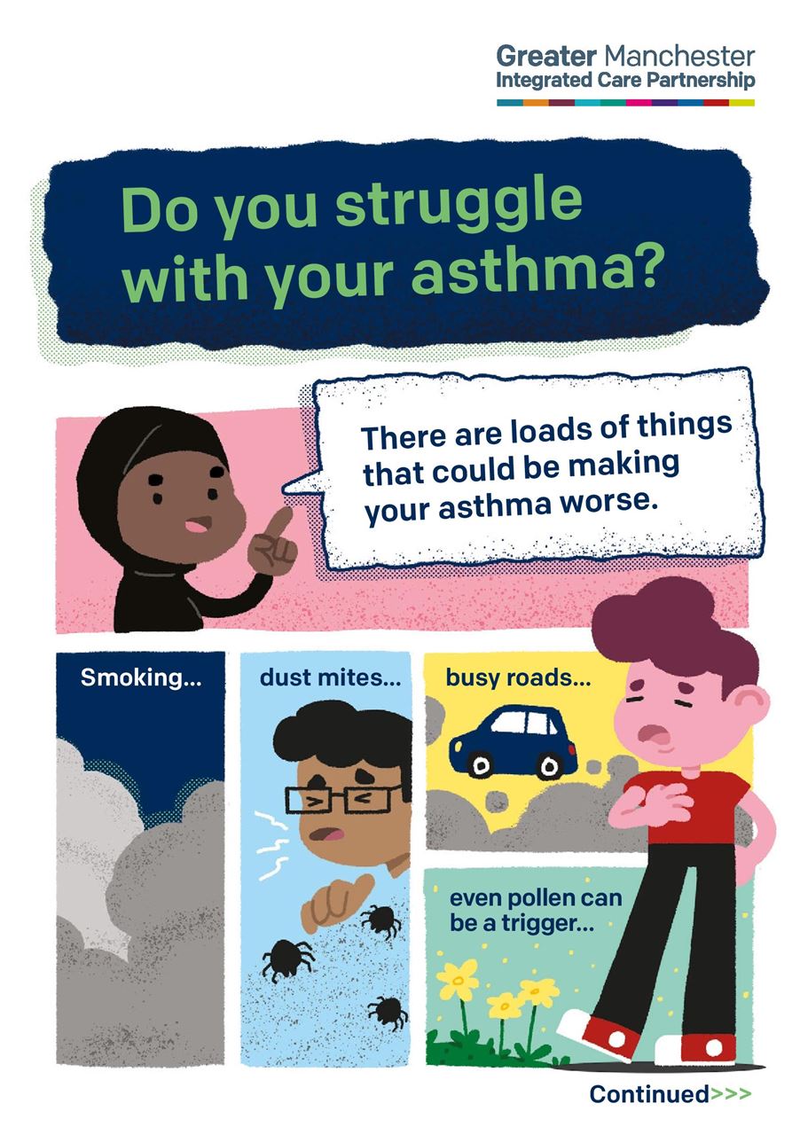 Young People asthma leaflet page 1