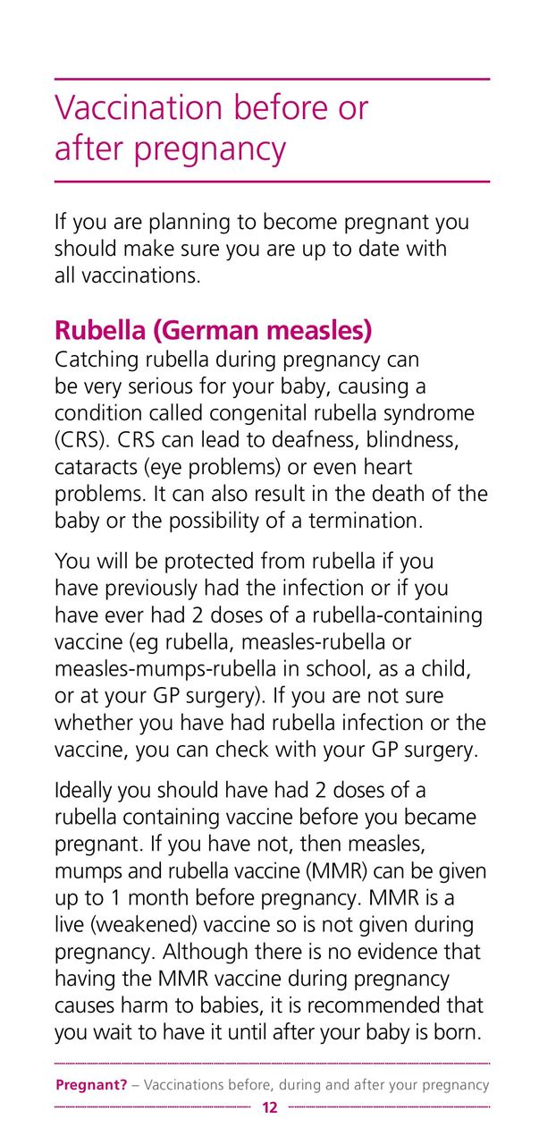 Pregnant Immunisations p11