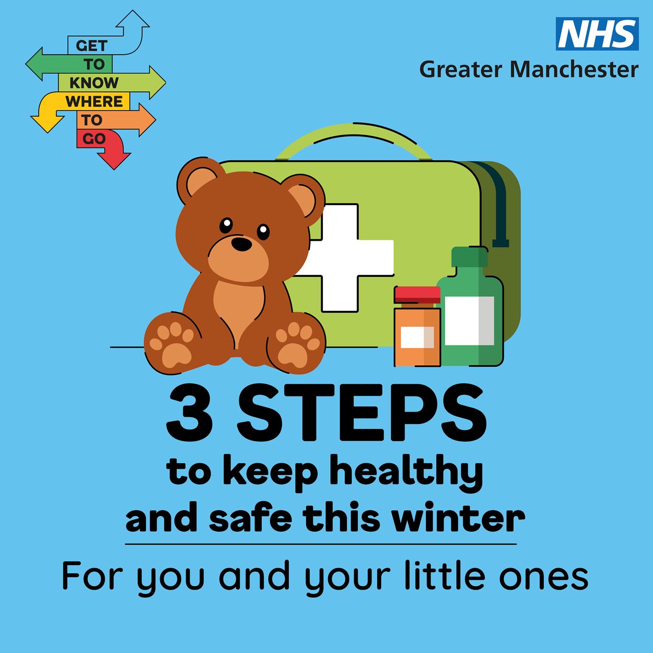 3 steps to keep healthy and safe this winter