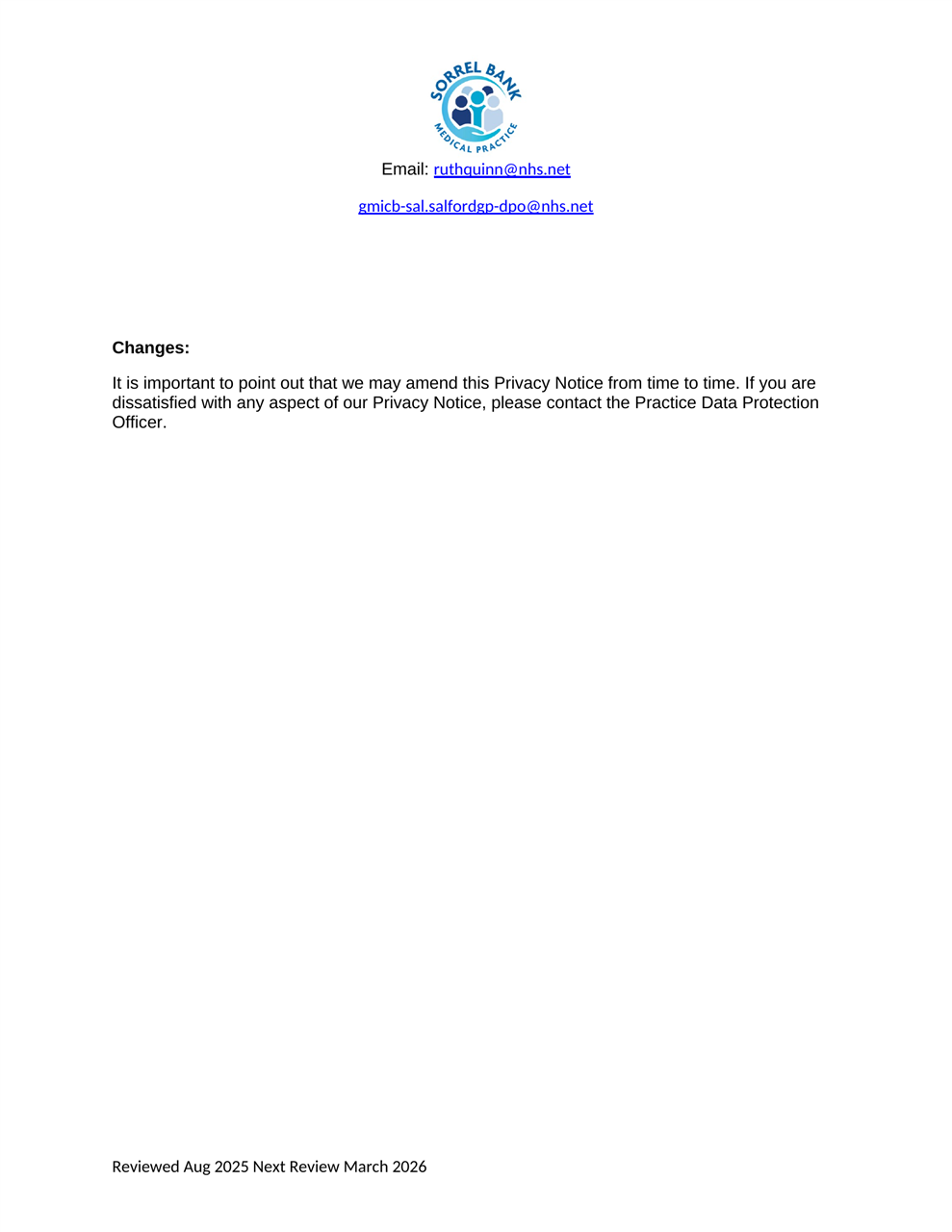 Patient Privacy Notice page 14